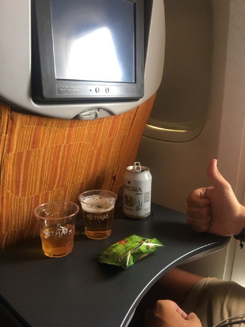 развлечения на борту Thai Airwais