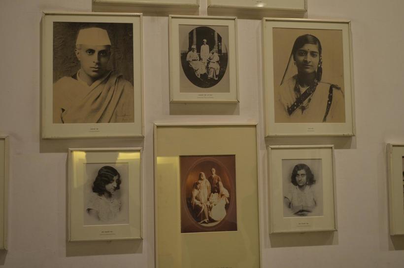 Портреты членов семьи Индиры Ганди