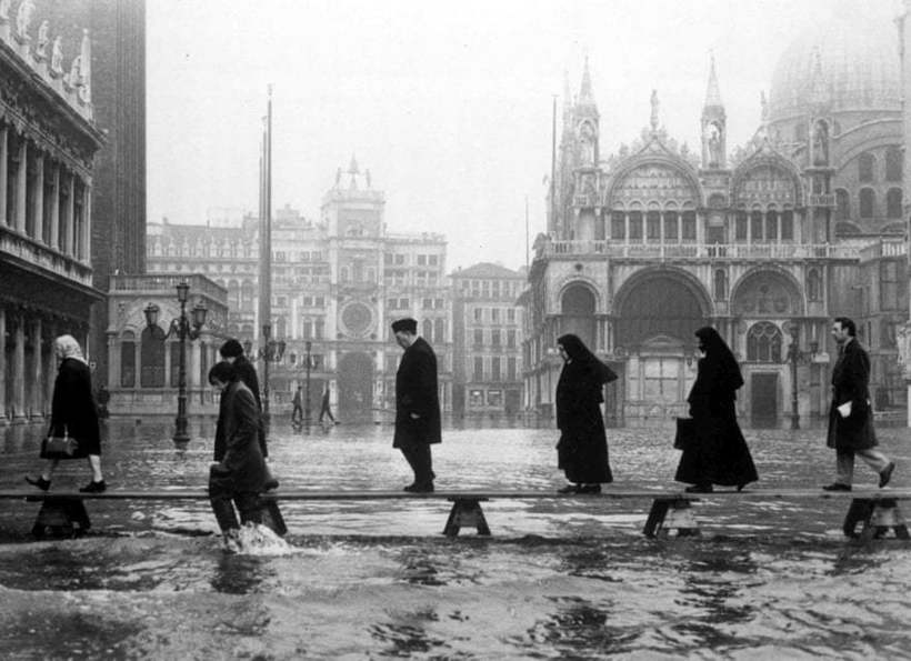 Блог - 13 исторических фотографий о том, как тонет Венеция 13 исторических фотографий о том, как тонет Венеция