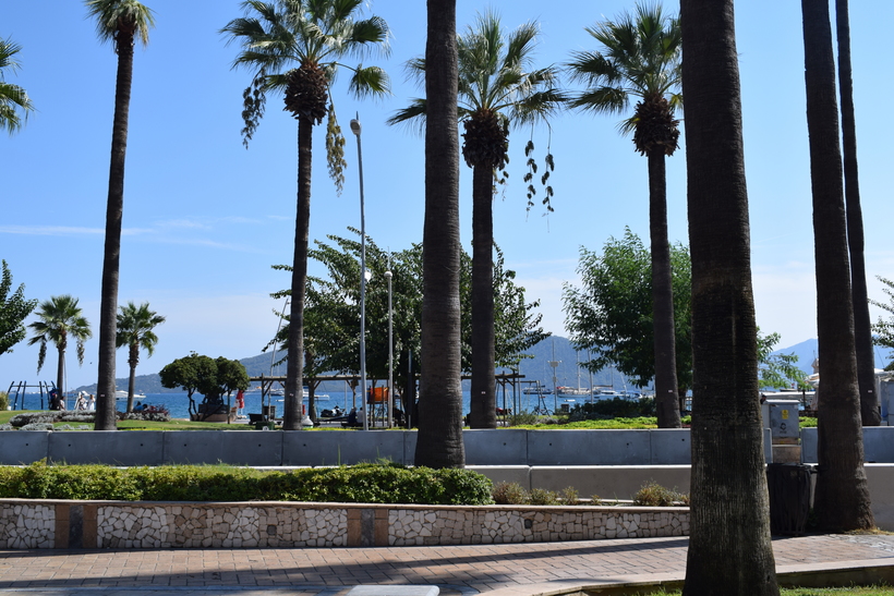 Променад города Мармарис, Турция