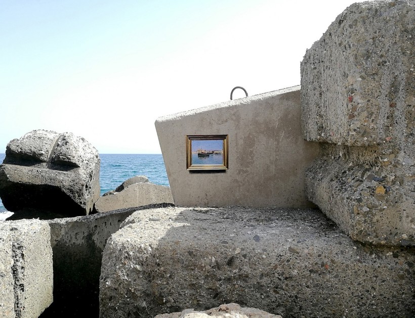 Испанский художник рисует копии картин на заброшенных стенах, превращая их в шедевры