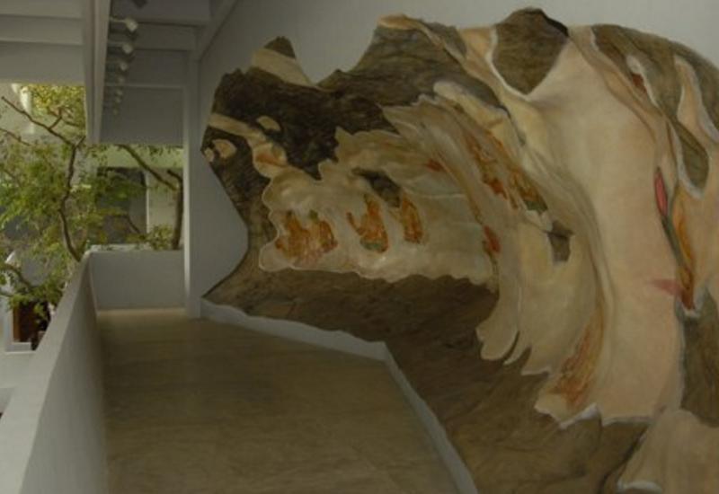 Галерея с копиями фресок Сигирии