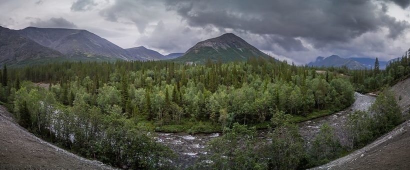 Панорама гор