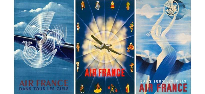 Блог - Самые красивые винтажные постеры Air France от известнейших художников Франции 60-х Самые красивые винтажные постеры Air France от известнейших художников Франции 60-х