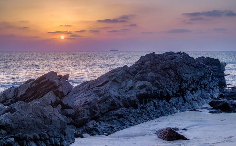 Морской закат на Гоа