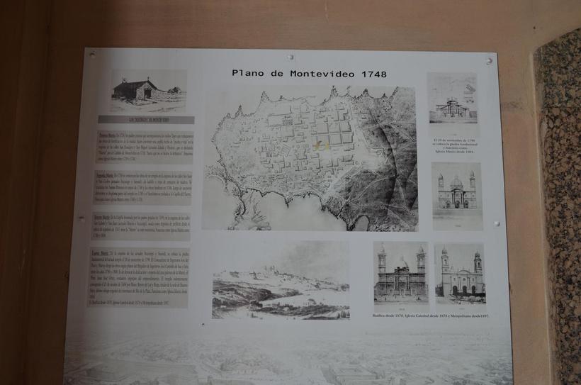 Схема старой части Монтевидео 