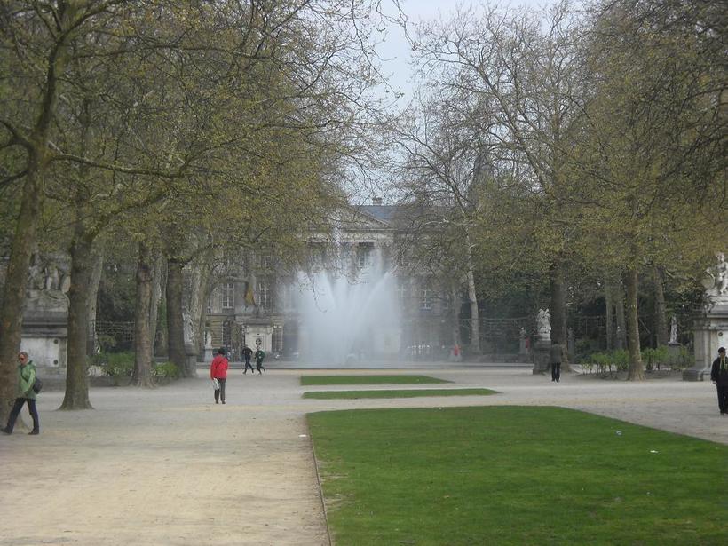 На газонах явные проплешины и мусор тоже заметен