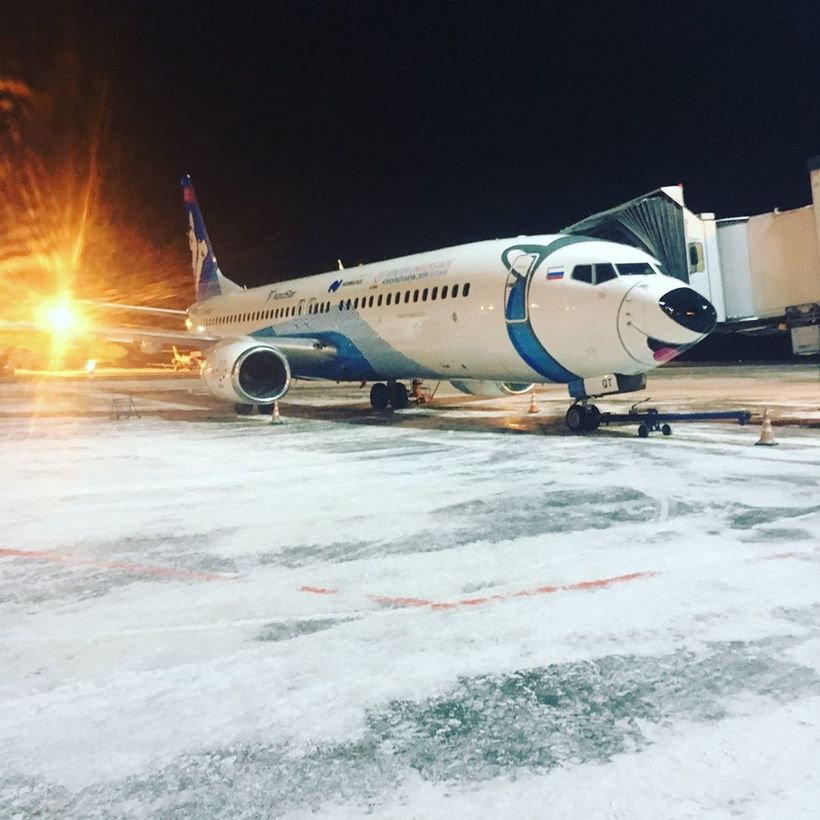 самолёт авиакомпании NordStar