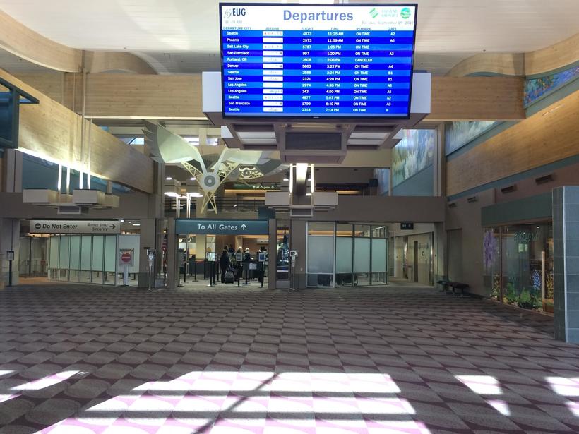 Юджин Аэропорт, Орегон