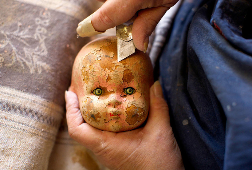 100-летняя больница для кукол, где очень любят бывать фотографы