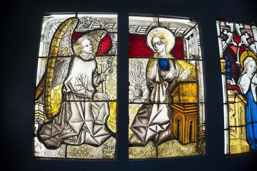 Впечатляющие витражи