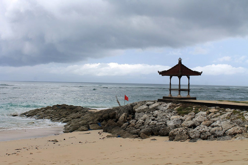 Джимбаран в январе