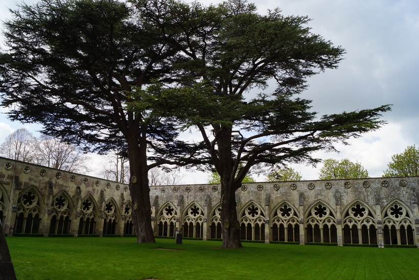 Дворик Солсберийского собора