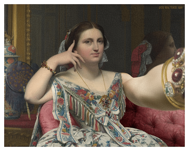 Герои самых культовых классических полотен делают селфи