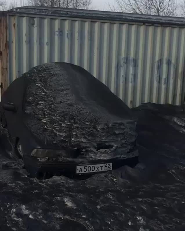 Блог - Кемеровскую область завалило черным снегом Кемеровскую область завалило черным снегом