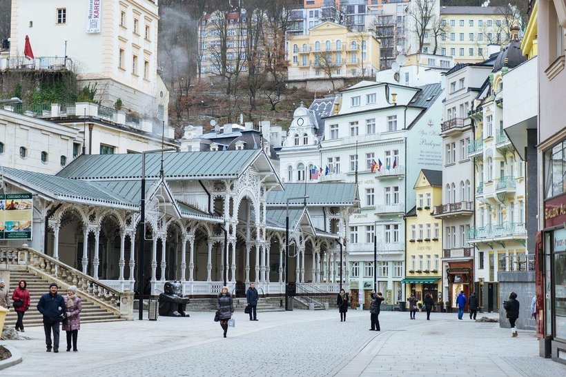 Карловы Вары: прогулка по улицам города