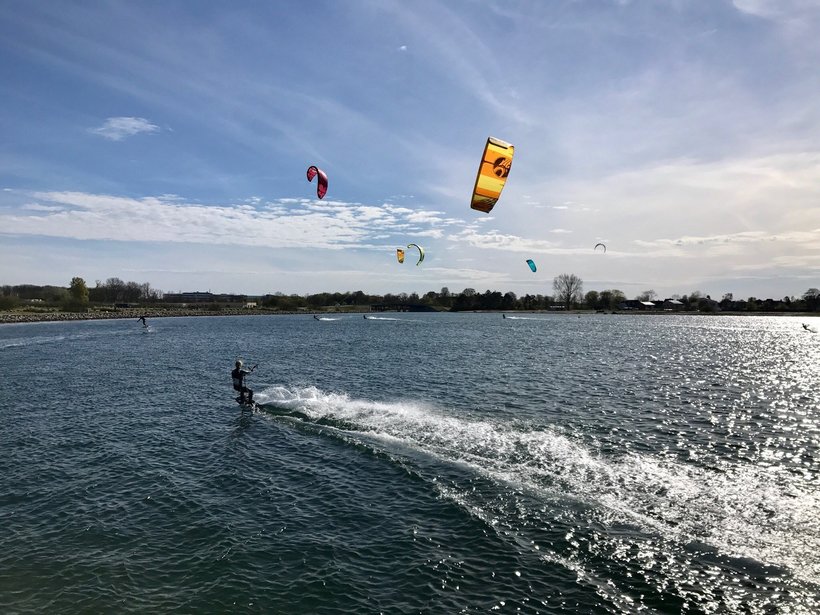 Июль на пляже Amager Strandpark