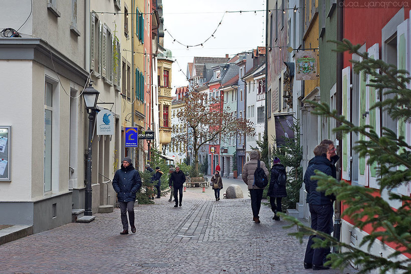 Город Констанц: Швейцарская сторона Боденского озера