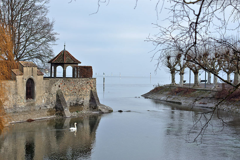 Город Констанц: Швейцарская сторона Боденского озера