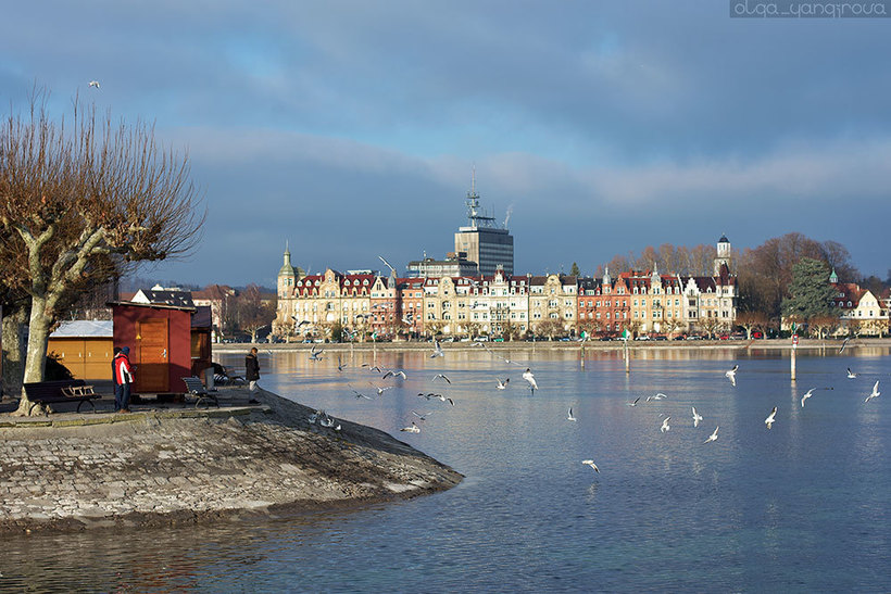 Город Констанц: Швейцарская сторона Боденского озера