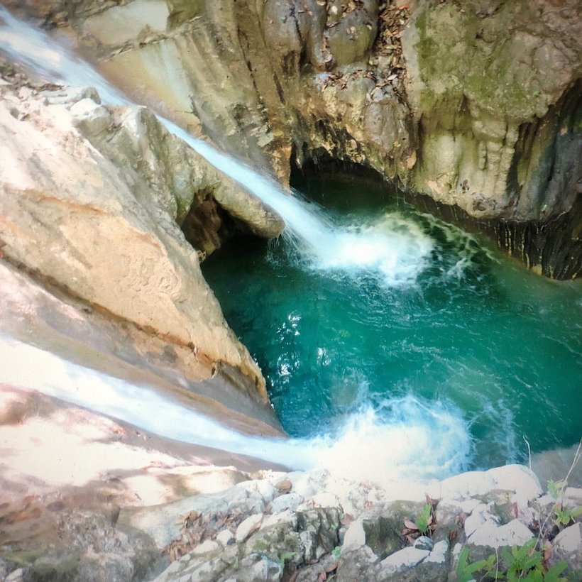 Поездка на водопады Damajaqua, апрель 2018