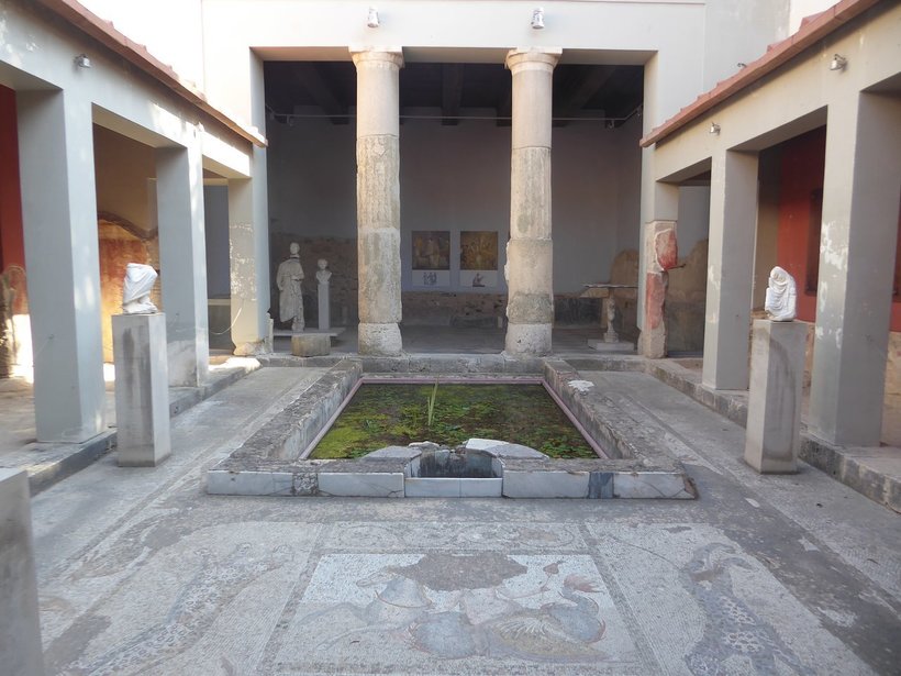 Экскурсия в Casa Romana Kos, октябрь 2018
