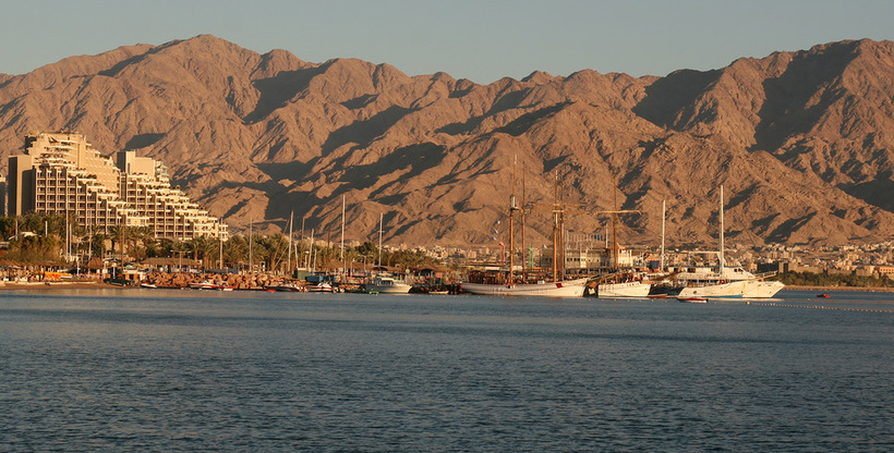 Эйлат. Вид с моря.