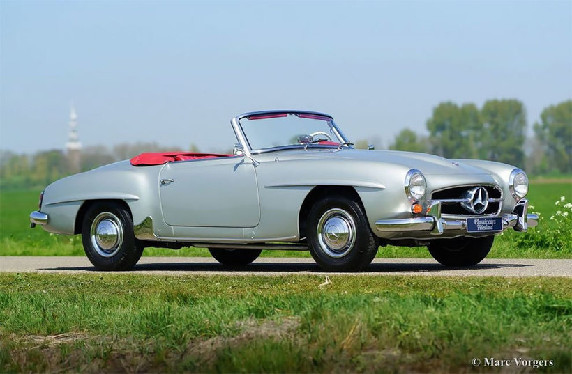 Блог - Потрясающие фото, демонстрирующие линию сборки Mercedes-Benz 190 SL в 1958 году Потрясающие фото, демонстрирующие линию сборки Mercedes-Benz 190 SL в 1958 году