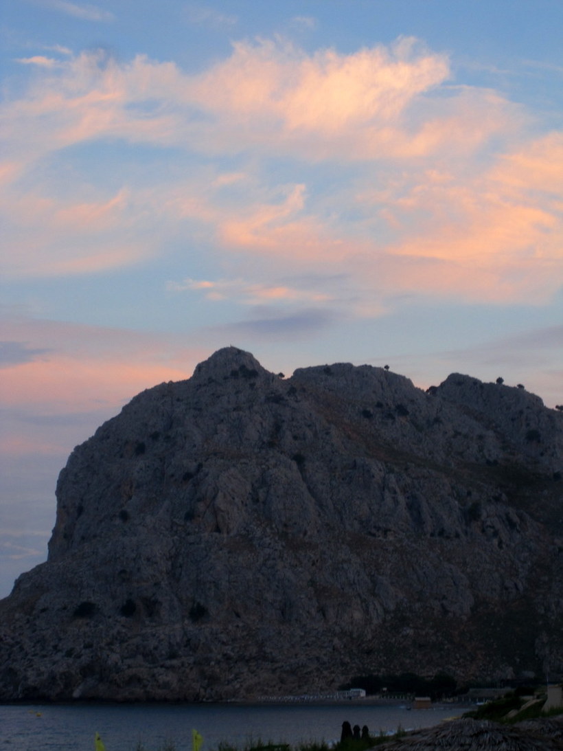 Вечерний Родос в мае