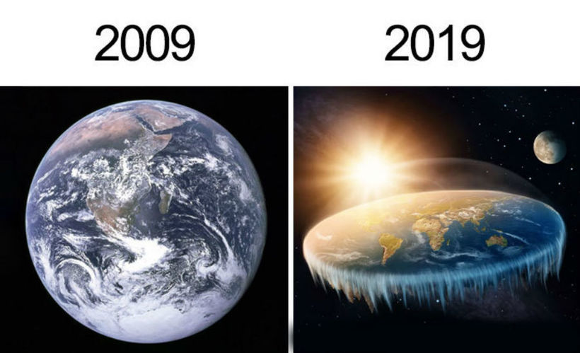 Блог - 2009 против 2019: пользователи делятся смешными фотозаметками об изменениях в мире 2009 против 2019: пользователи делятся смешными фотозаметками об изменениях в мире