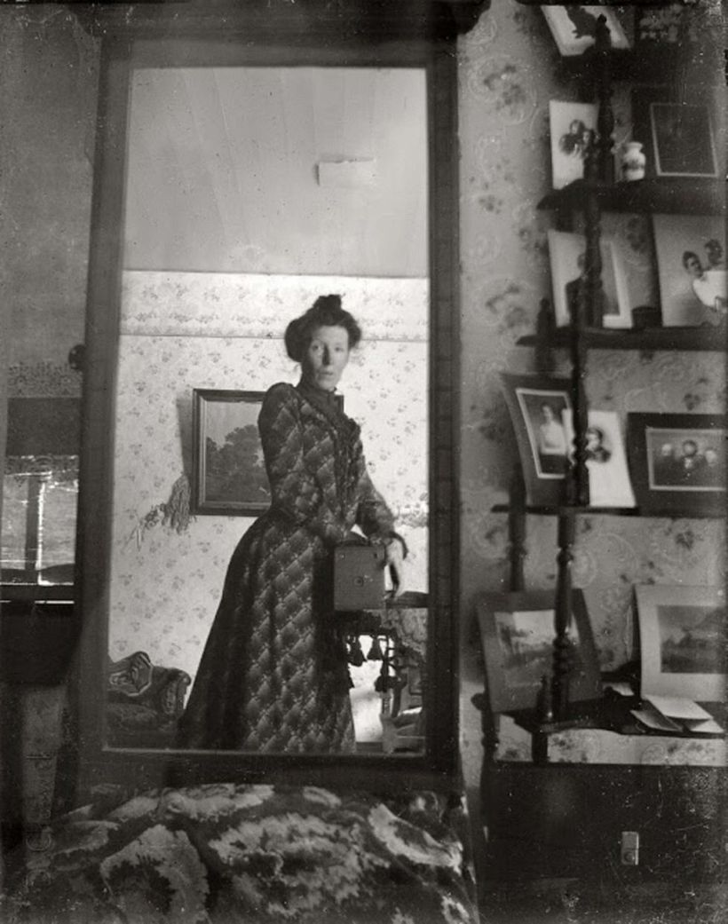 Первое селфи, 1900 Первое селфи, 1900