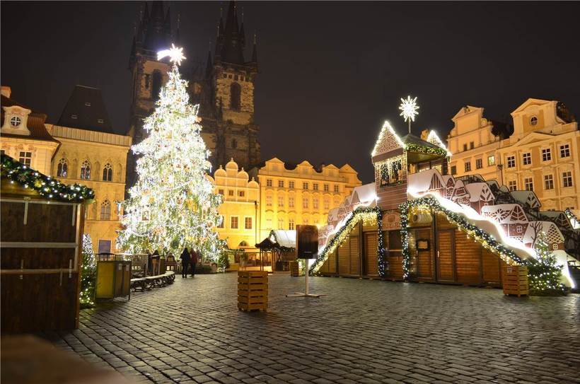 Новогодняя Прага