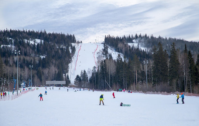 Горные лыжи в Екатеринбурге