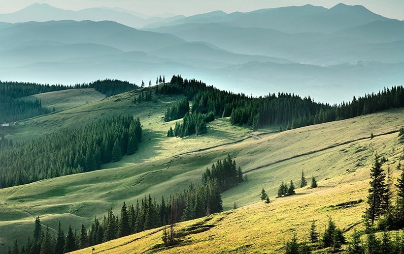 Горный массив Карпаты