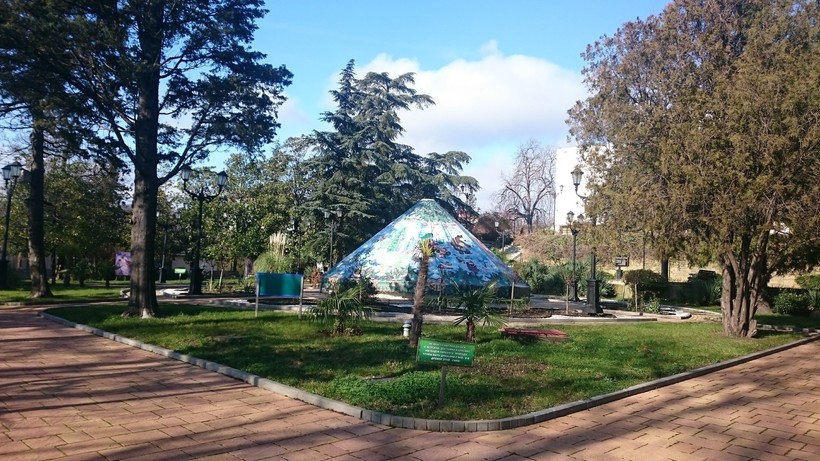 Туапсе: прогуливаюсь по парковой территории