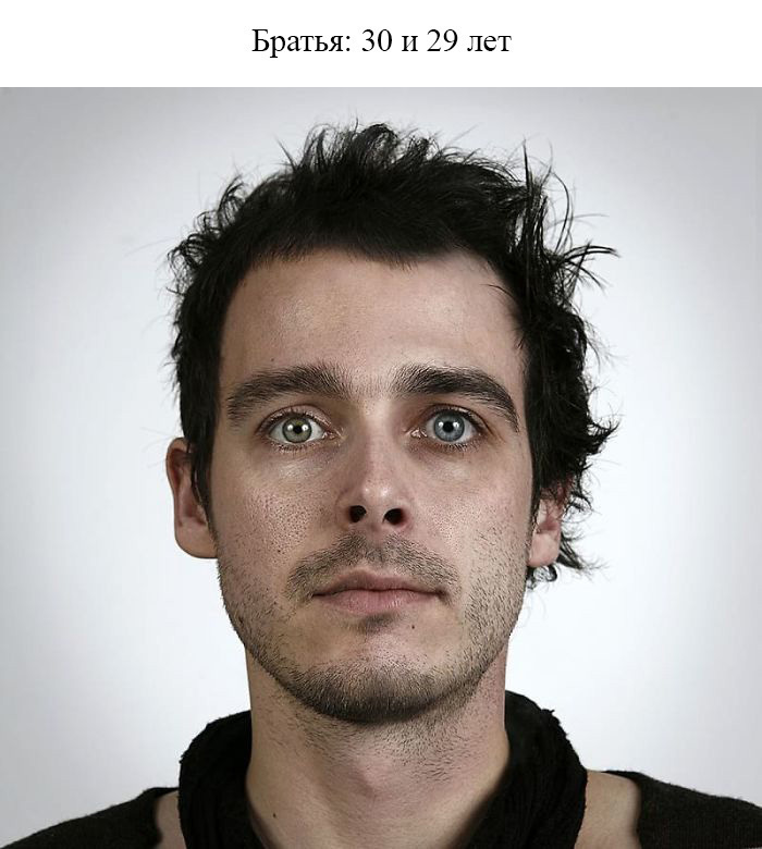 Блог - Фотограф соединил портреты родственников и показал, что генетика — это страшная сила Фотограф соединил портреты родственников и показал, что генетика — это страшная сила