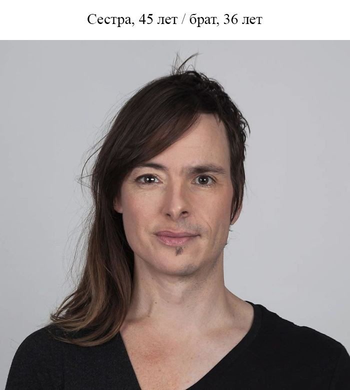 Блог - Фотограф соединил портреты родственников и показал, что генетика — это страшная сила Фотограф соединил портреты родственников и показал, что генетика — это страшная сила