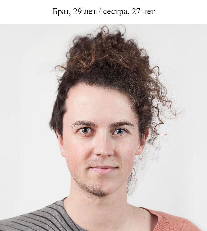 Блог - Фотограф соединил портреты родственников и показал, что генетика — это страшная сила Фотограф соединил портреты родственников и показал, что генетика — это страшная сила