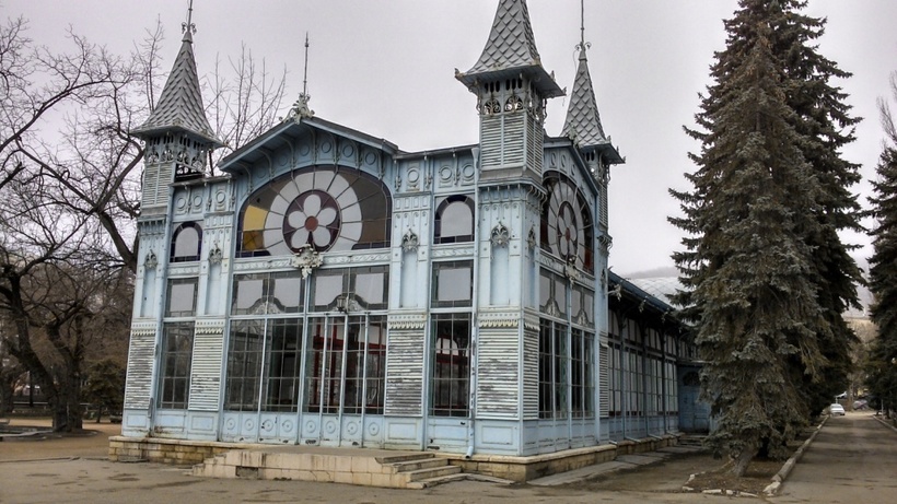 А вот в Пятигорске после дождя...