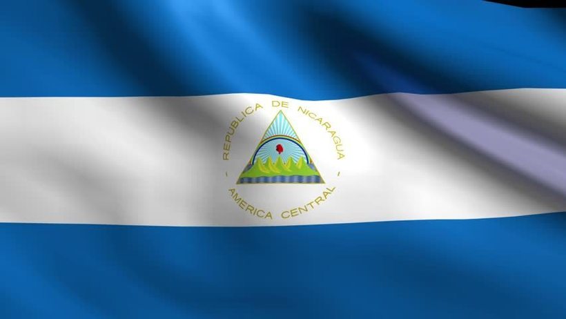 Флаг Никарагуа Флаг Никарагуа
