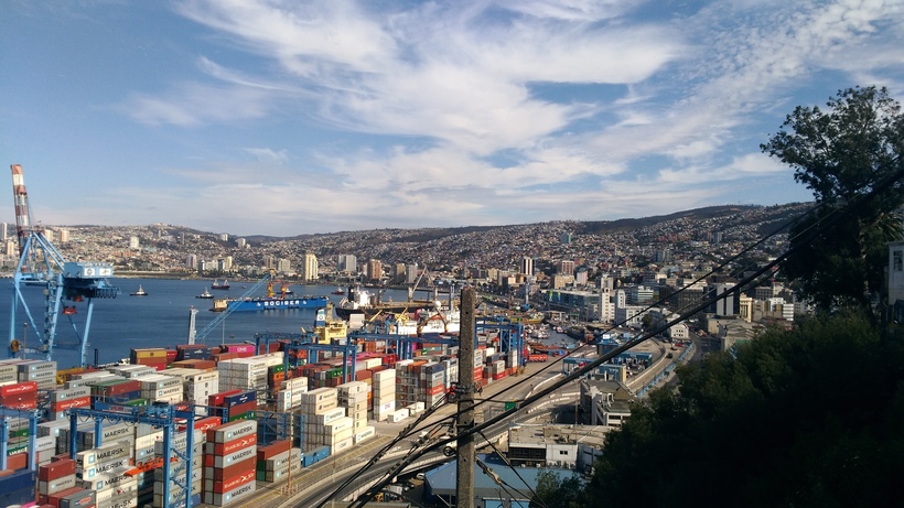 Панорама Вальпараисо