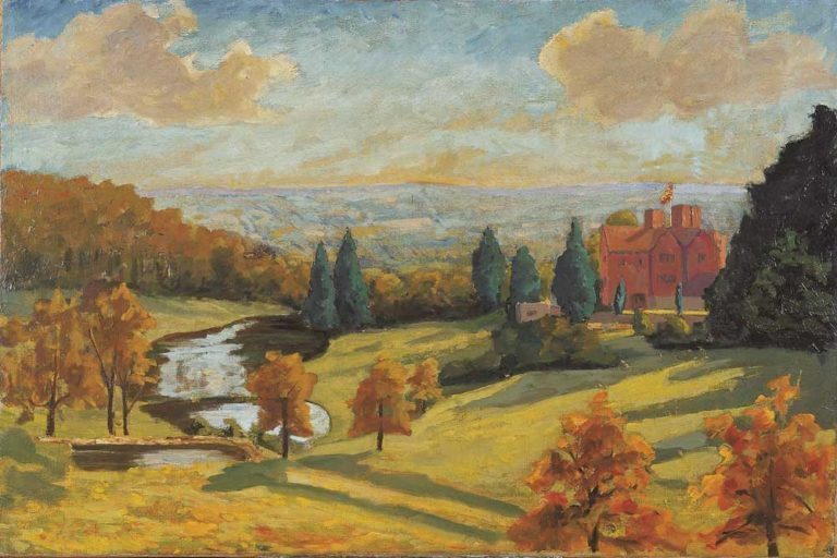 Вид на Чартуэлл, 1938 Вид на Чартуэлл, 1938