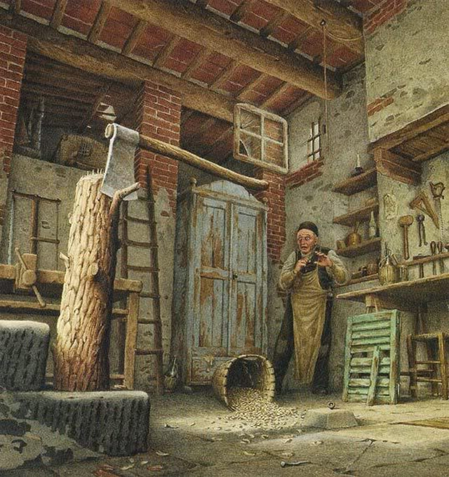 Блог - Художник сделал иллюстрации к сказке о Пиноккио, от которых мурашки бегут по коже Художник сделал иллюстрации к сказке о Пиноккио, от которых мурашки бегут по коже