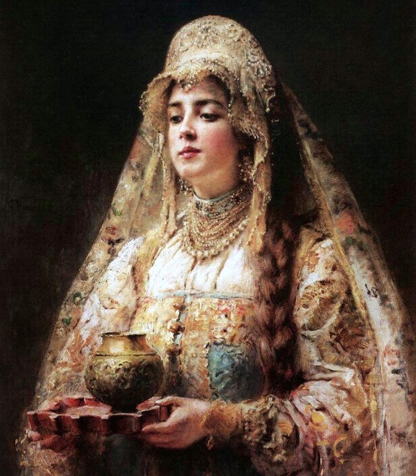 «Боярышня». К. Маковский «Боярышня». К. Маковский