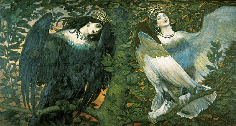 Сирин и Алконост. В. Васнецов Сирин и Алконост. В. Васнецов