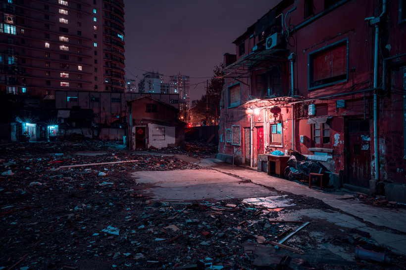 Блог - Интригующий фотопроект о том, как исчезает старый Шанхай Интригующий фотопроект о том, как исчезает старый Шанхай