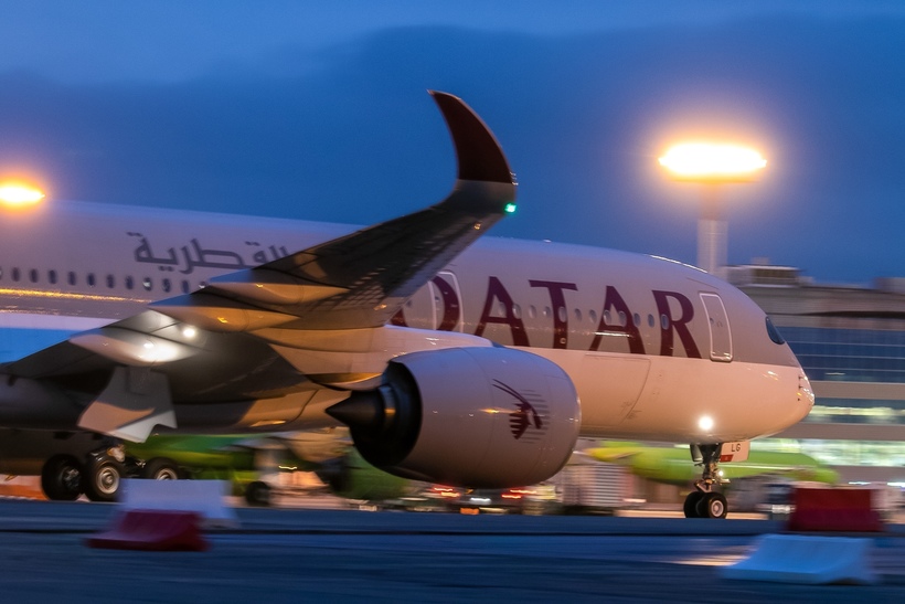 Блог - Airbus A350-900 авиакомпании Qatar Airways совершил свой первый рейс из Дохи в Москву Airbus A350-900 авиакомпании Qatar Airways совершил свой первый рейс из Дохи в Москву