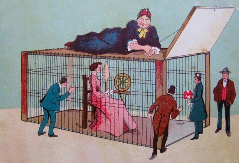 Русские мемы 19 века: забавные почтовые открытки