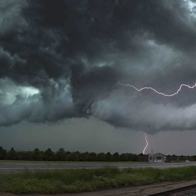 Фотограф и охотник за штормами делает невероятные снимки разбушевавшейся стихии
