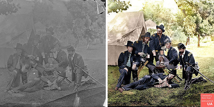 Блог - Фотограф проводит тысячи часов над восстановлением безнадежных фотографий из прошлого Фотограф проводит тысячи часов над восстановлением безнадежных фотографий из прошлого